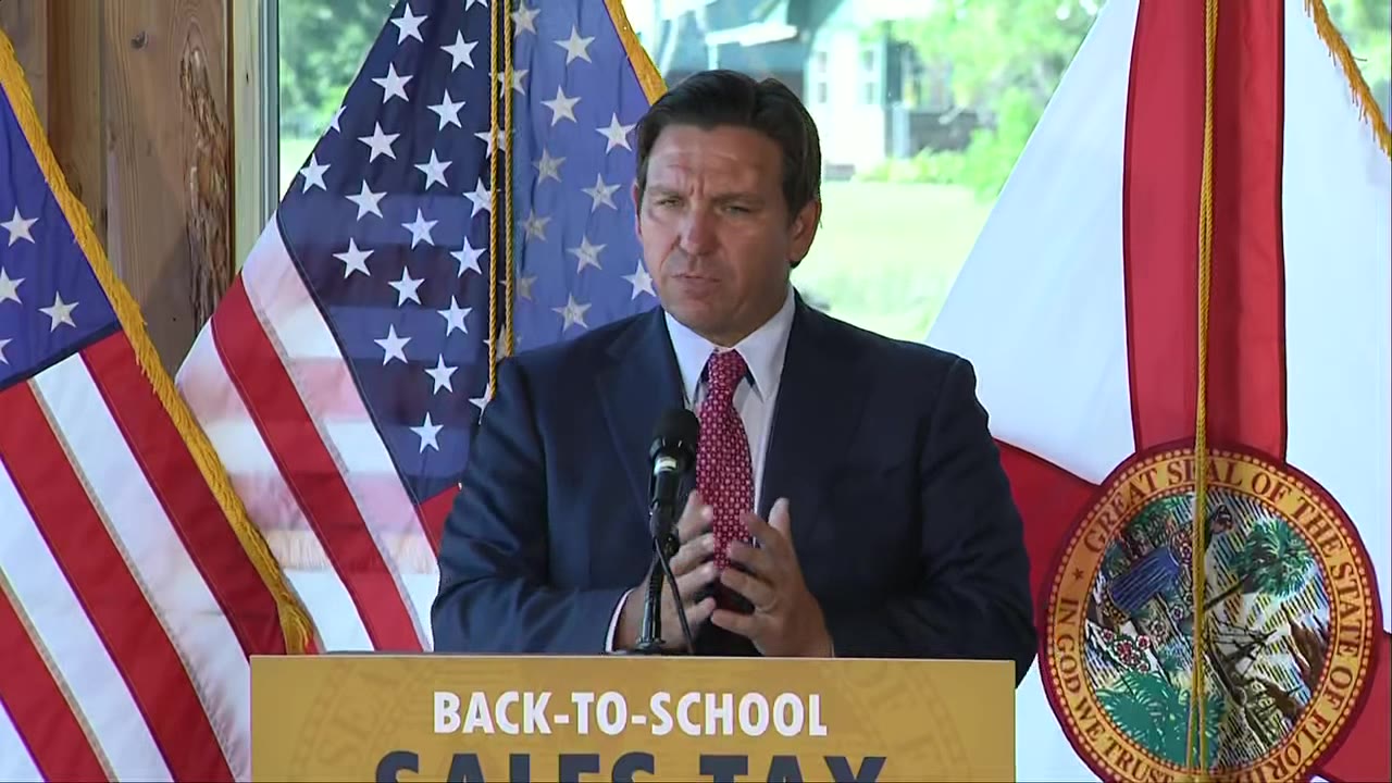 DeSantis: Florida’s Back-to-School Sales Tax Holiday is now permanent, will take place every August