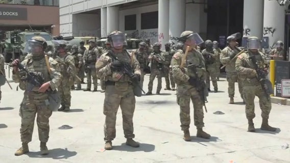 1,000 more troops sent by Trump being pulled out of Los Angeles