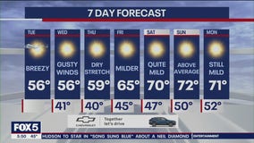 NYC weather forecast