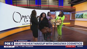 Beat the heat makeup with Omolewa Cosmetics