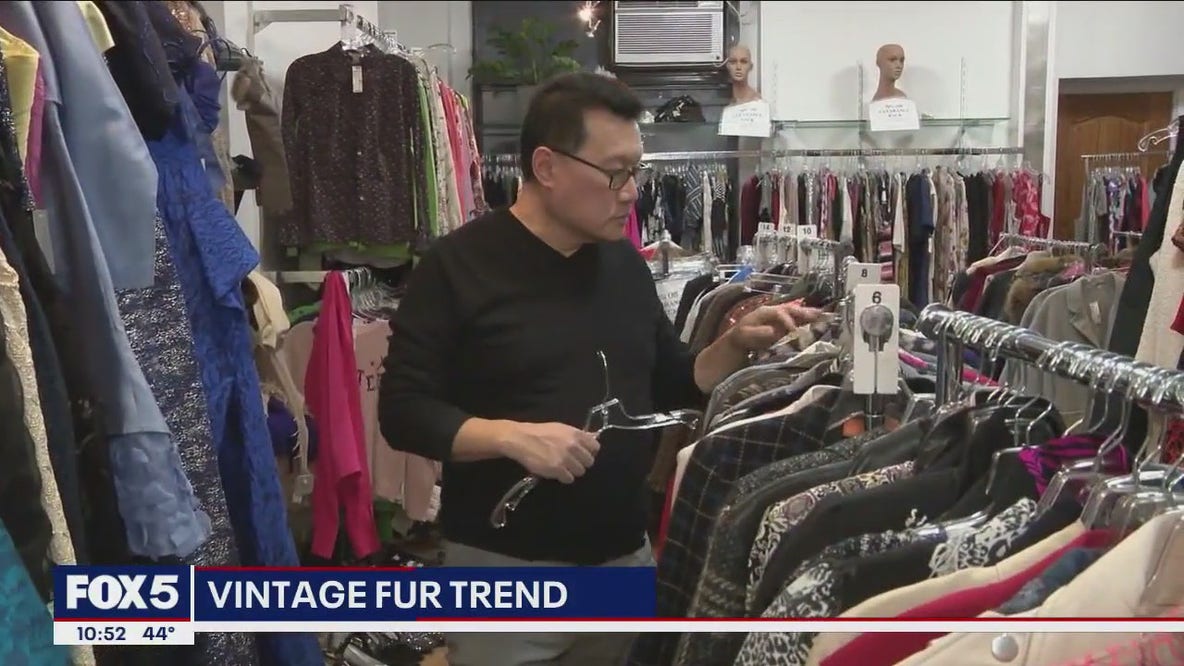 Vintage fur trend