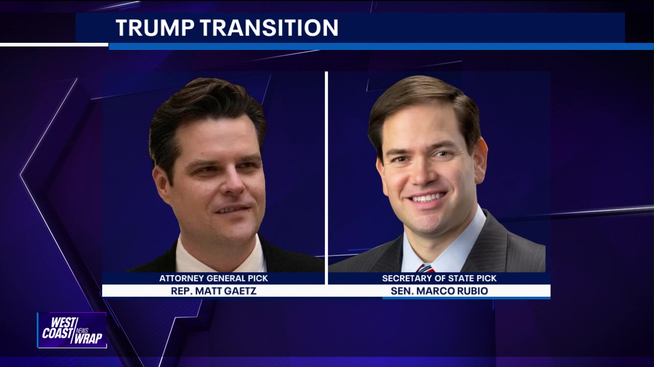 President-elect Trump picks controversial Rep. Matt Gaetz as AG, eyebrows raised | West Coast Wrap