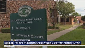 Keller ISD board to discuss splitting district in two