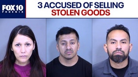 3 indicted following organized retail theft bust in the Phoenix area