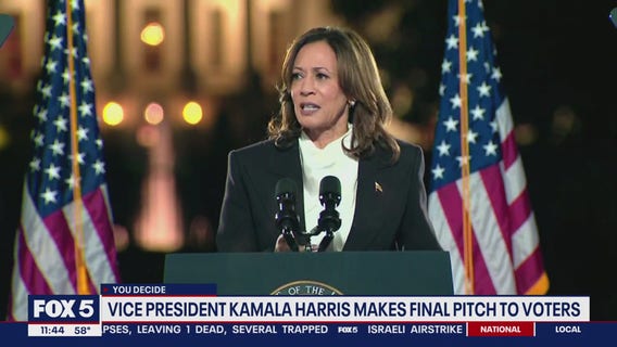 Harris rallies voters at Ellipse, calls out Trump's divisive politics