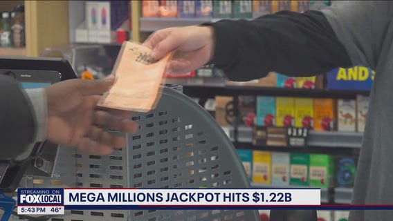 Mega Millions jackpot hits $1.22 billion