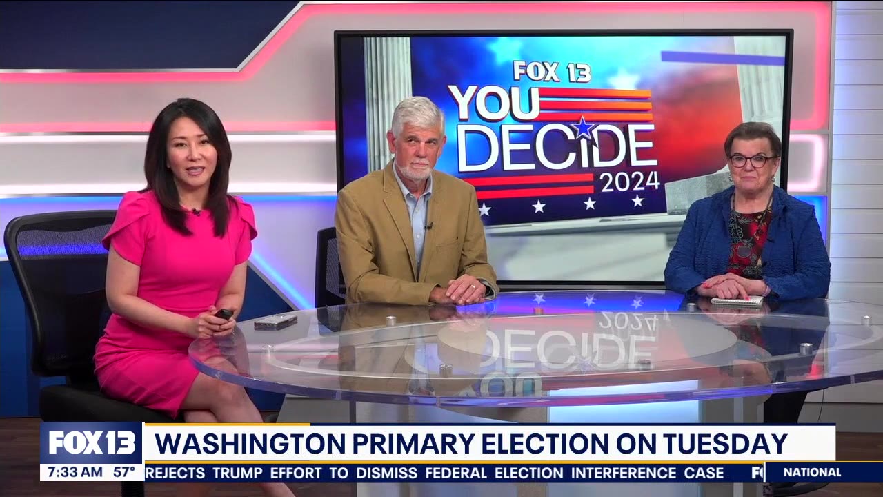 Cathy Allen and Randy Pepple discuss the Washington governor race with Hana Kim