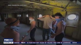 Video shows suspects sought in SS United States burglary