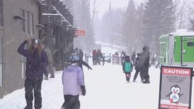 Snow arrives in Flagstaff to the joy of many