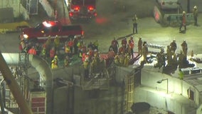 Dozens rescued after LA County tunnel collapse