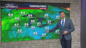 Milder day ahead of a hot and humid weekend