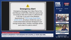 'Large' gas leak in Lakewood prompts evacuations