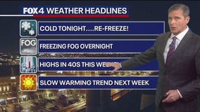 Dallas Weather: Roads become dangerous overnight