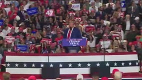 Former President Trump holds rally on Long Island