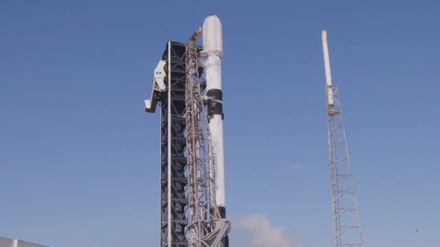 SpaceX launches Falcon 9 rocket with new batch of Starlink satellites