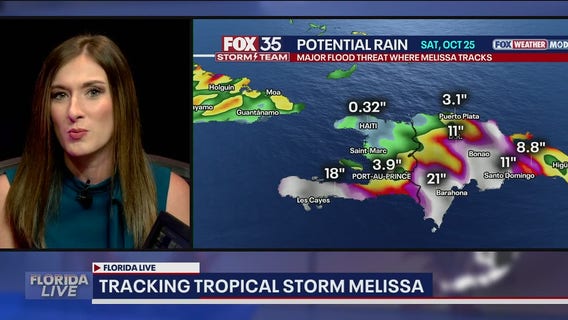 Tropical Storm Melissa could become hurricane this week, NHC says