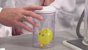 Learning about air molecules: Mad Science of Austin