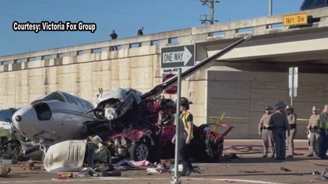 Victoria plane crash: 4 people injured, pilot still being evaluated; FAA to investigate