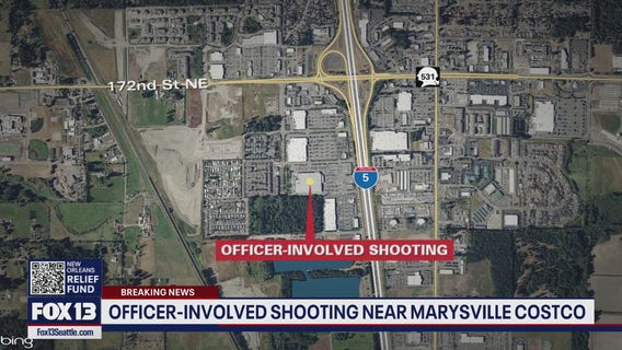 Marysville police involved in shooting near Costco