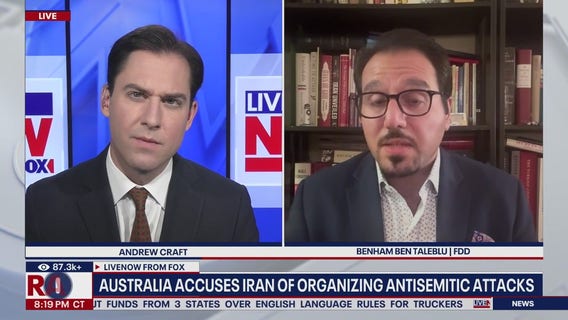 Australia accuses Iran of organizing antisemitic attacks