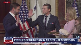 Pete Hegseth sworn in as defense secretary after narrow Senate vote