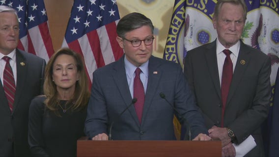 FULL:  Shutdown day 22 remarks from Speaker Johnson, GOP leaders