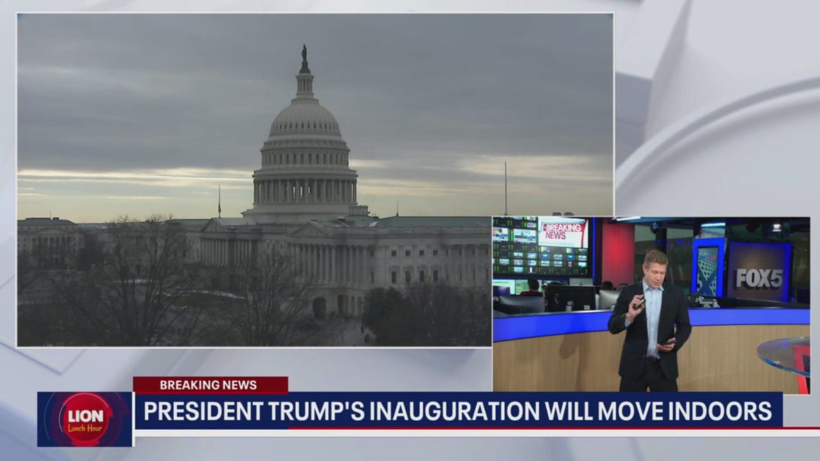 Trump Inauguration to be moved indoors due to cold weather