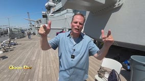 Good Day Uncut: Hank live aboard USS New Jersey