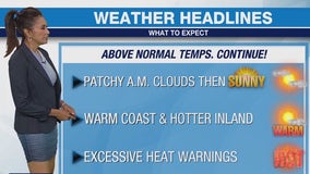 Weather Forecast for Thursday, June 6