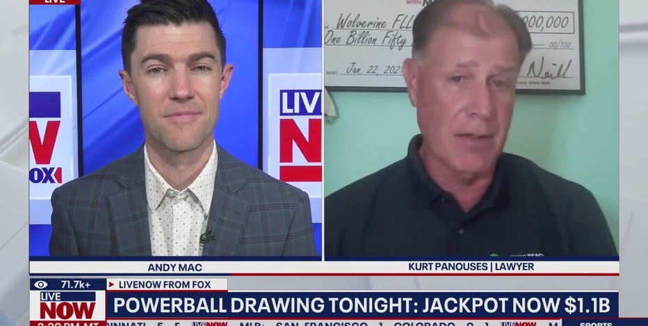 Powerball jackpot hits $1.4B ahead of tonight's drawing