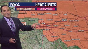 Dallas weather: July 28 morning forecast