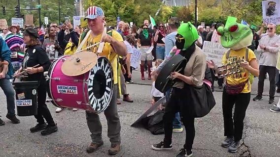 'No Kings' protest in Chicago