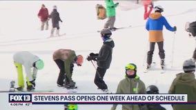 Stevens Pass opens 1 week ahead of schedule in WA