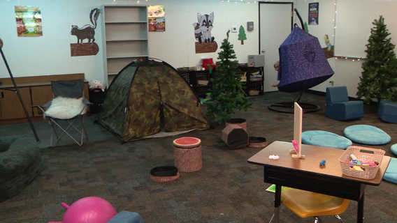 Pomeroy Elementary adds calming path for students