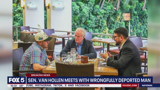 Maryland senator meets with man mistakenly deported to Salvadoran prison