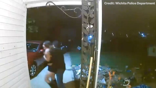Video shows woman screaming for help as she’s dragged from Wichita home