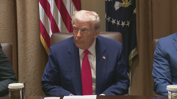 President Trump speaks after tariff changes, meets with cabinet