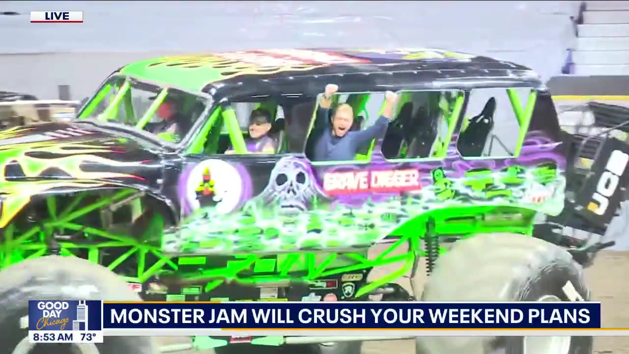 Monster Jam rolls into Rosemont this weekend