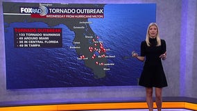 Tornado outbreak in Florida after Hurricane Milton