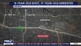Antioch: 9-year-old shot, 17-year-old arrested