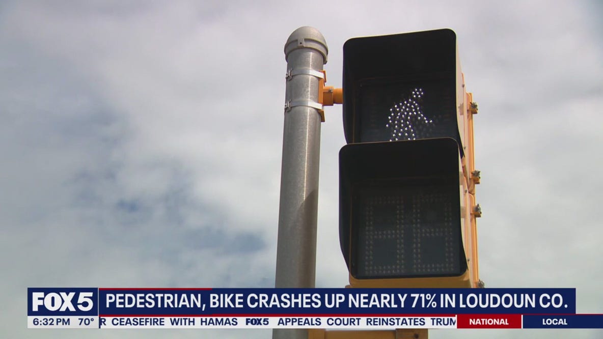 Increase in pedestrian, bike crashes reported in Loudoun County