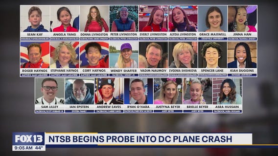 NTSB begins probe into Washington, D.C. plane crash