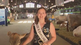 Visiting Dairy Lane at the WI State Fair