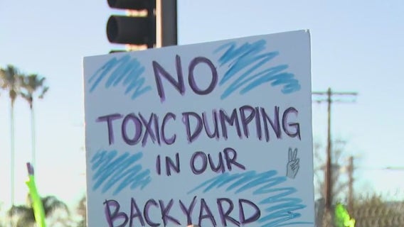 Protests over wildfire debris at Sunshine Canyon Landfill