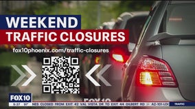 Phoenix weekend freeway closures (Aug. 23-26)