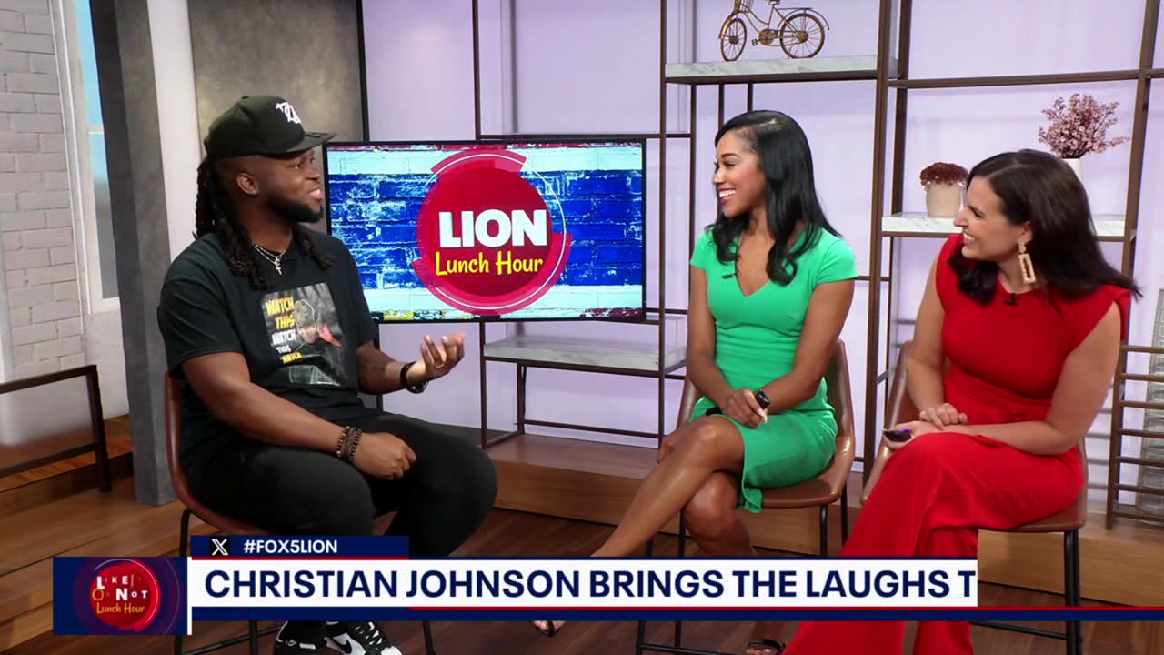 Viral comedy sensation Christian Johnson brings the laughs to DC