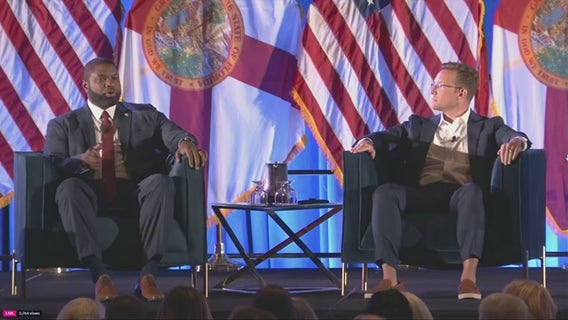 Florida gov. candidate Byron Donalds speaks on 'Alligator Alcatraz'