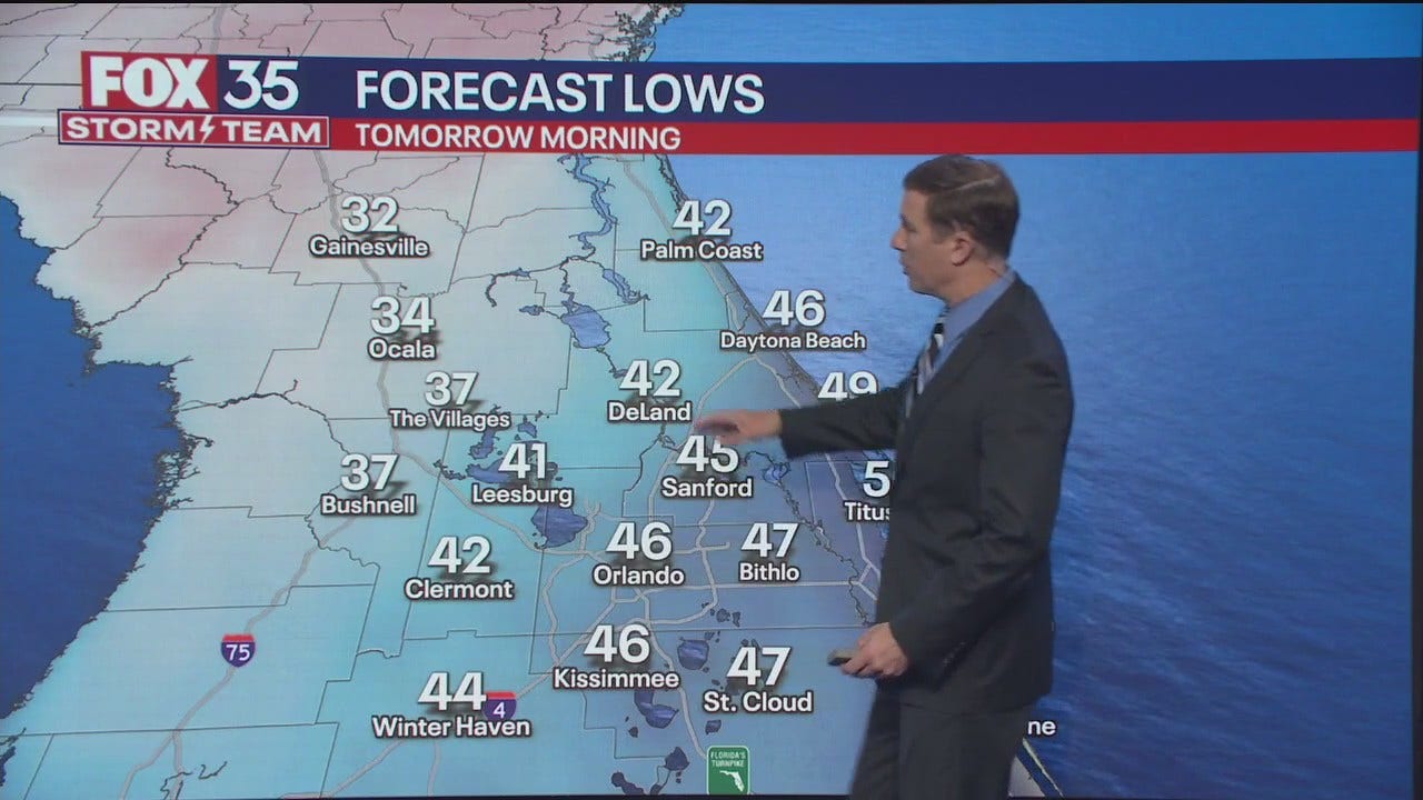 Orlando Weather Forecast December 6, 2024 FOX 51 Gainesville