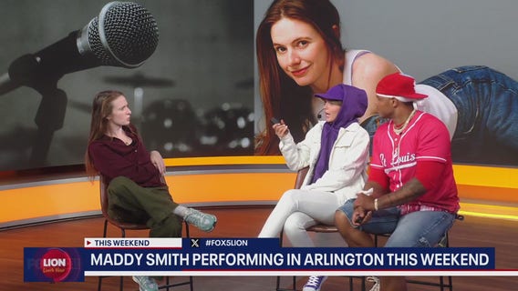 Maddy Smith performing in Arlington