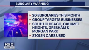 20 burglaries reported at South Side businesses this month